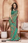 Sarvikaa By Vallabhi Moss Georgette Ethnic Print With Fancy Swarovski Work Saree Online Wholesale